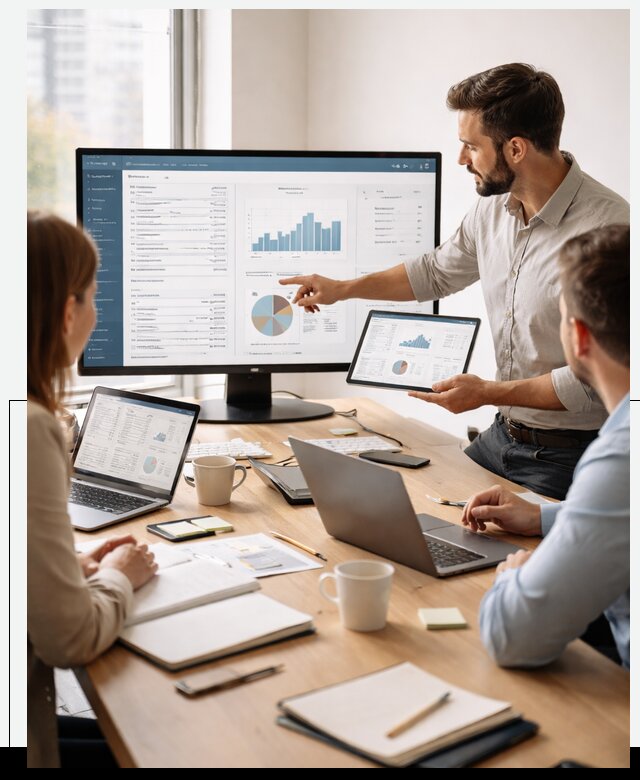 Разработка и внедрение ERP систем под бизнес в Ломоносове