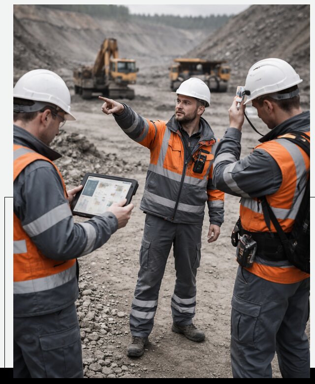 Система контроля персонала для горнодобывающей отрасли в Ломоносове