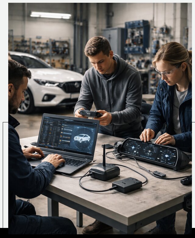 Разработка Connected Car и ПО для автопрома в Ломоносове