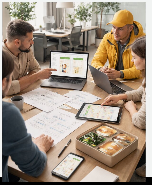 Разработка агрегатора доставки еды в Ломоносове от 15368 р., АвикейЛмн