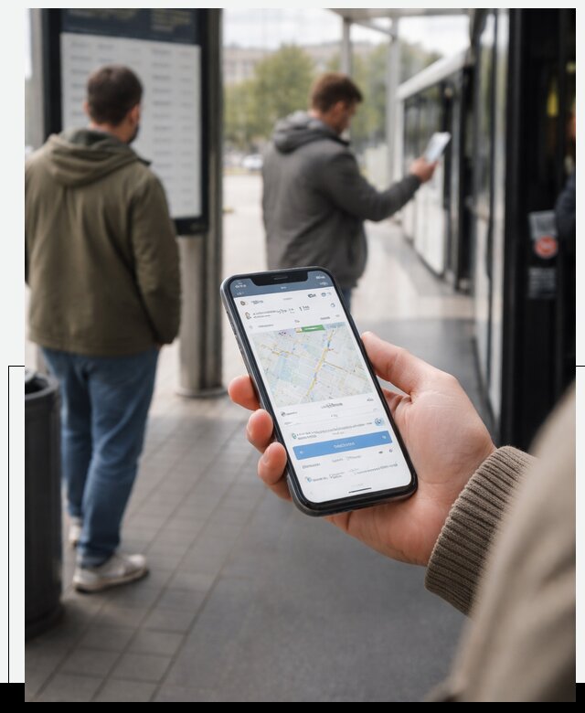 Мобильное приложение для пассажиров в Ломоносове с оплатой и расписанием